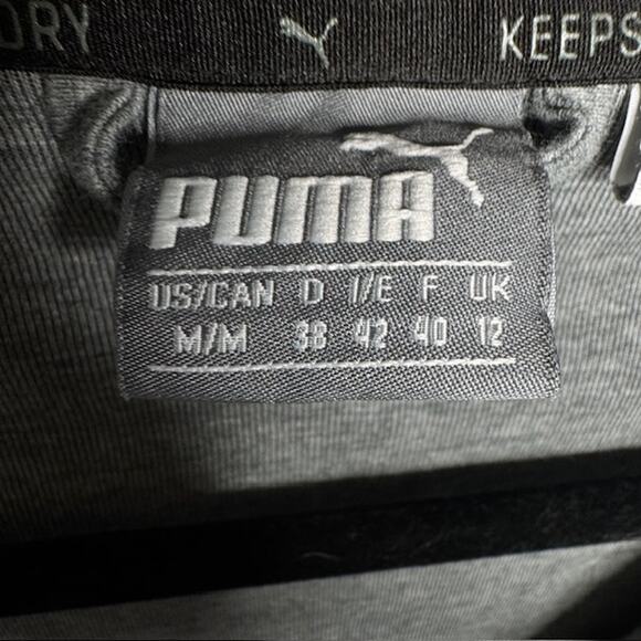 Puma Womens Charcoal Colorblock Solid DRY-CELL Hooded Sweatshirt Sz Medium - Picture 9 of 16